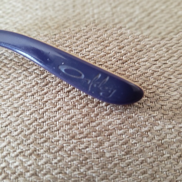 OAKLEY EYEGLASSES FRAME, PURPLE AND BROWN - Picture 4 of 5